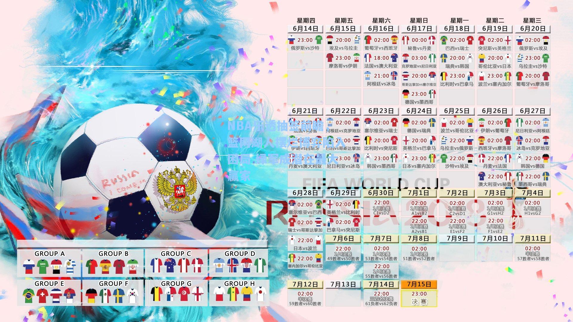 NBA乐透抽签前瞻，篮网湖人摆烂博弈陷入困局 绿军成潜在最大赢家